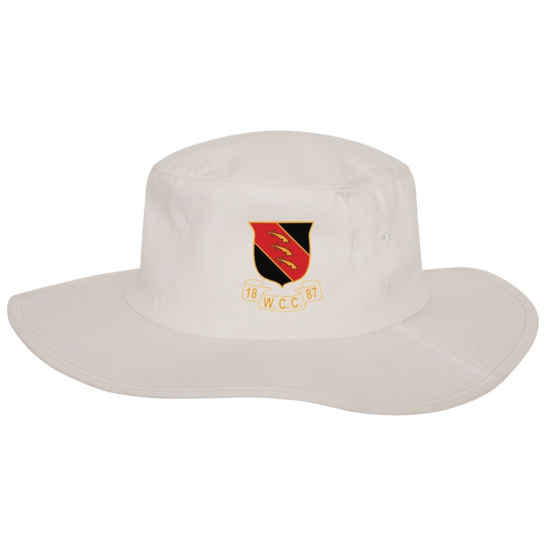 WICKFORD CC - Juniors - Floppy Hat - Ivory