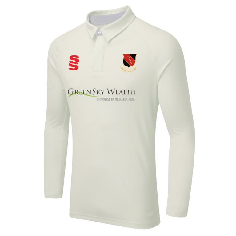 Wickford cc Dual Cricket Shirt Long Sleeve
