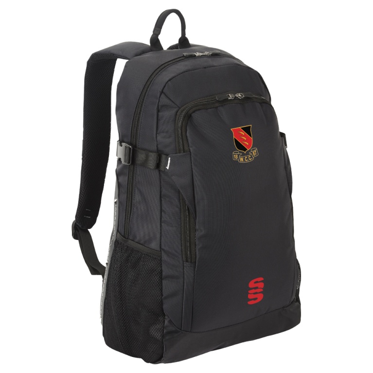 WICKFORD CC - Juniors - Dual Backpack : Black