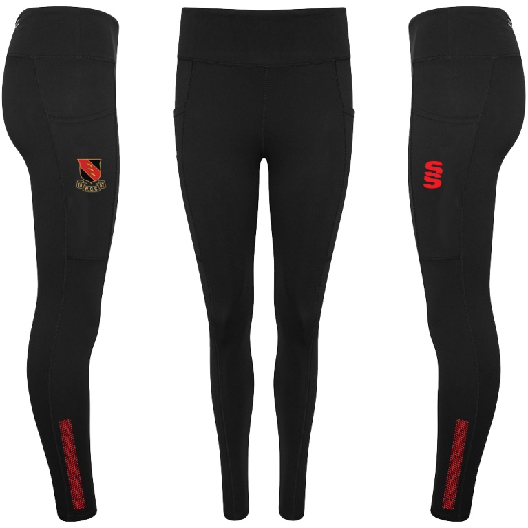 Wickford CC - Performance Full Length Leggings - Black